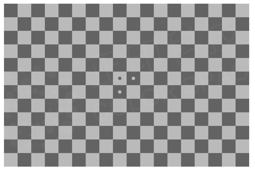 棋盘格畸变图卡